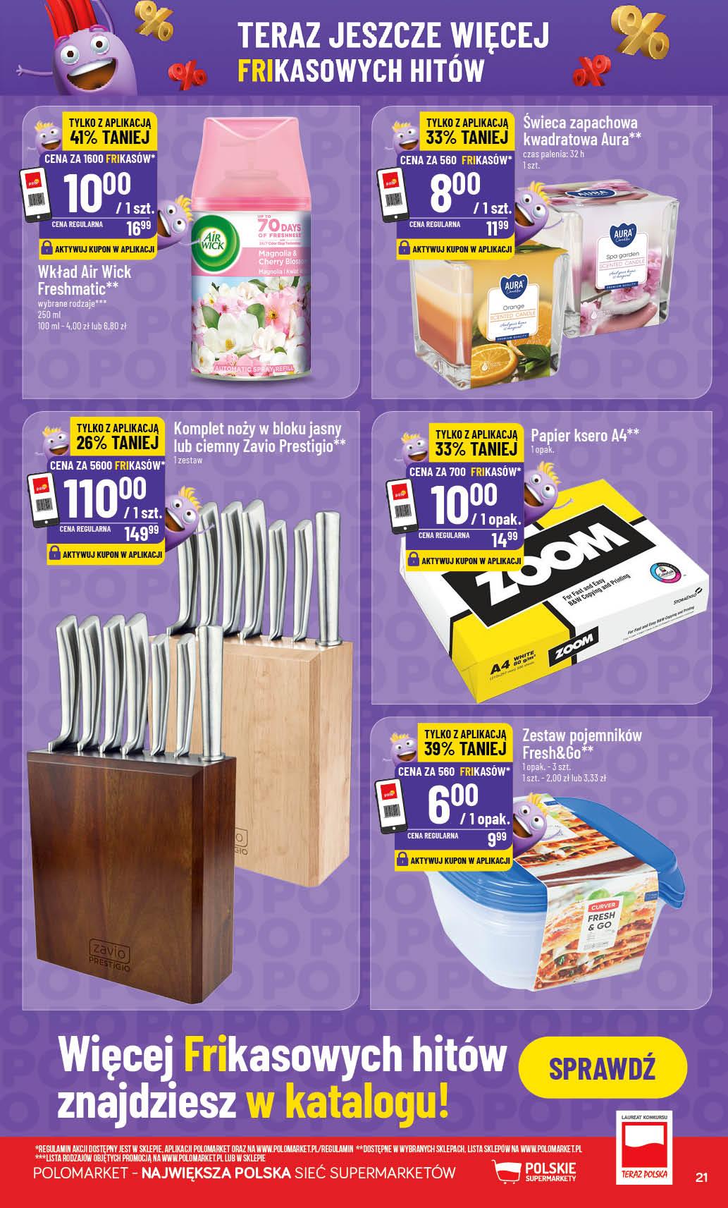 Gazetka promocyjna POLOmarket str. 21