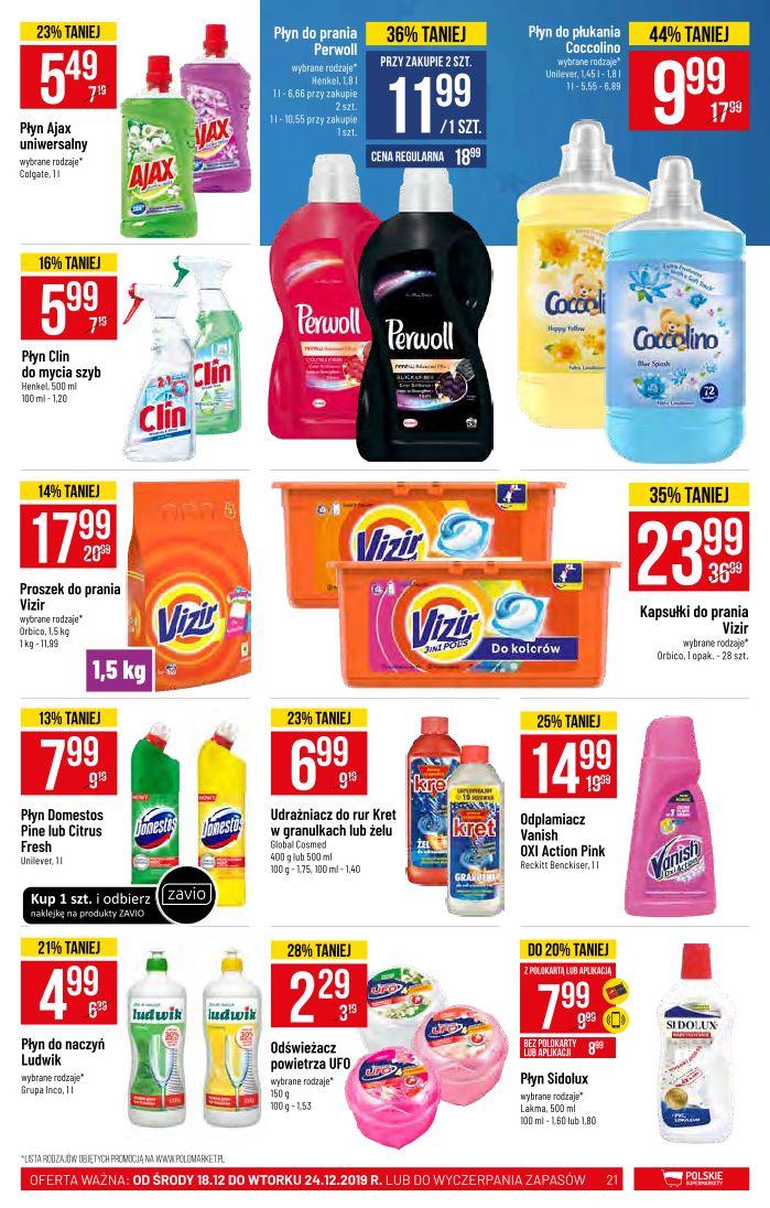 Gazetka promocyjna POLOmarket str. 21