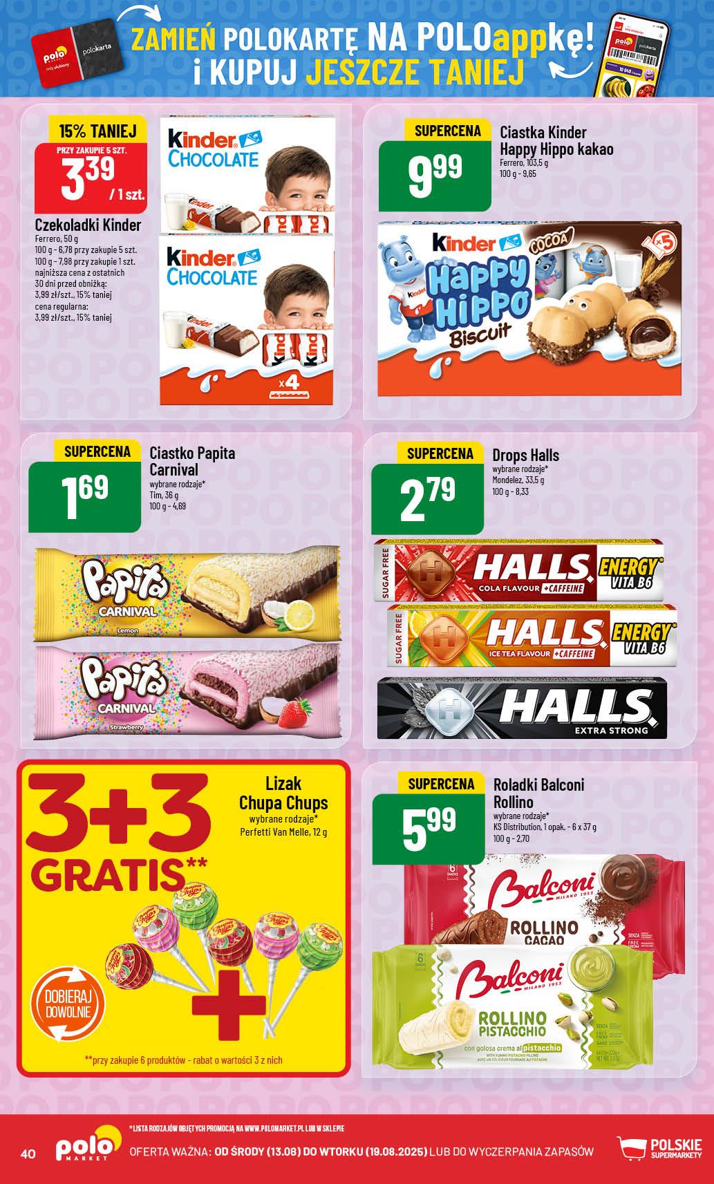 Gazetka promocyjna POLOmarket str. 40