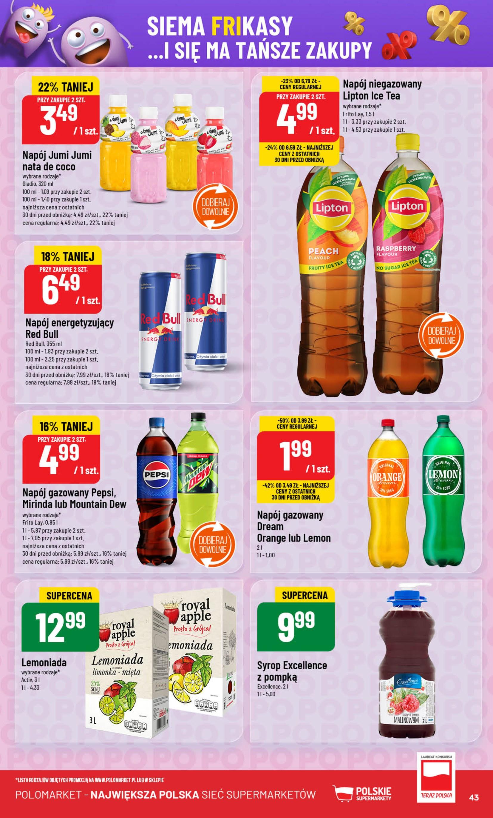 Gazetka promocyjna POLOmarket str. 43