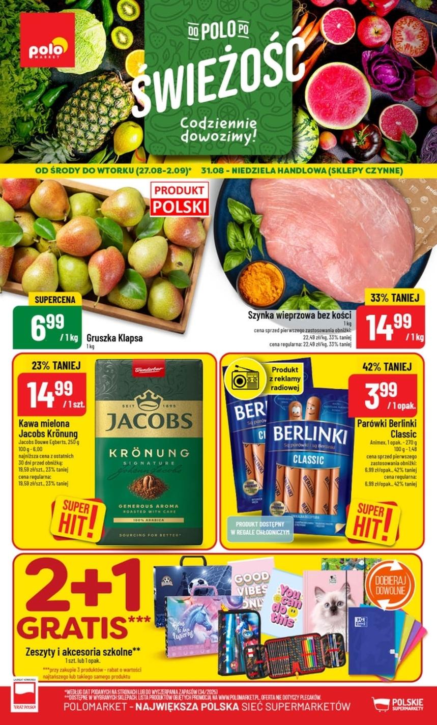 Gazetka promocyjna POLOmarket str. 1