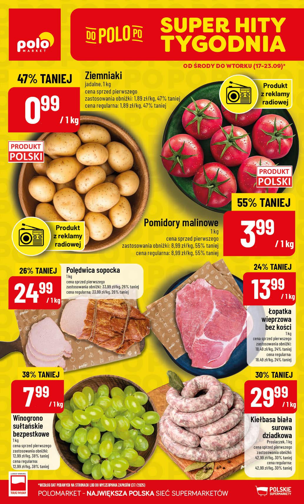 Gazetka promocyjna POLOmarket str. 1