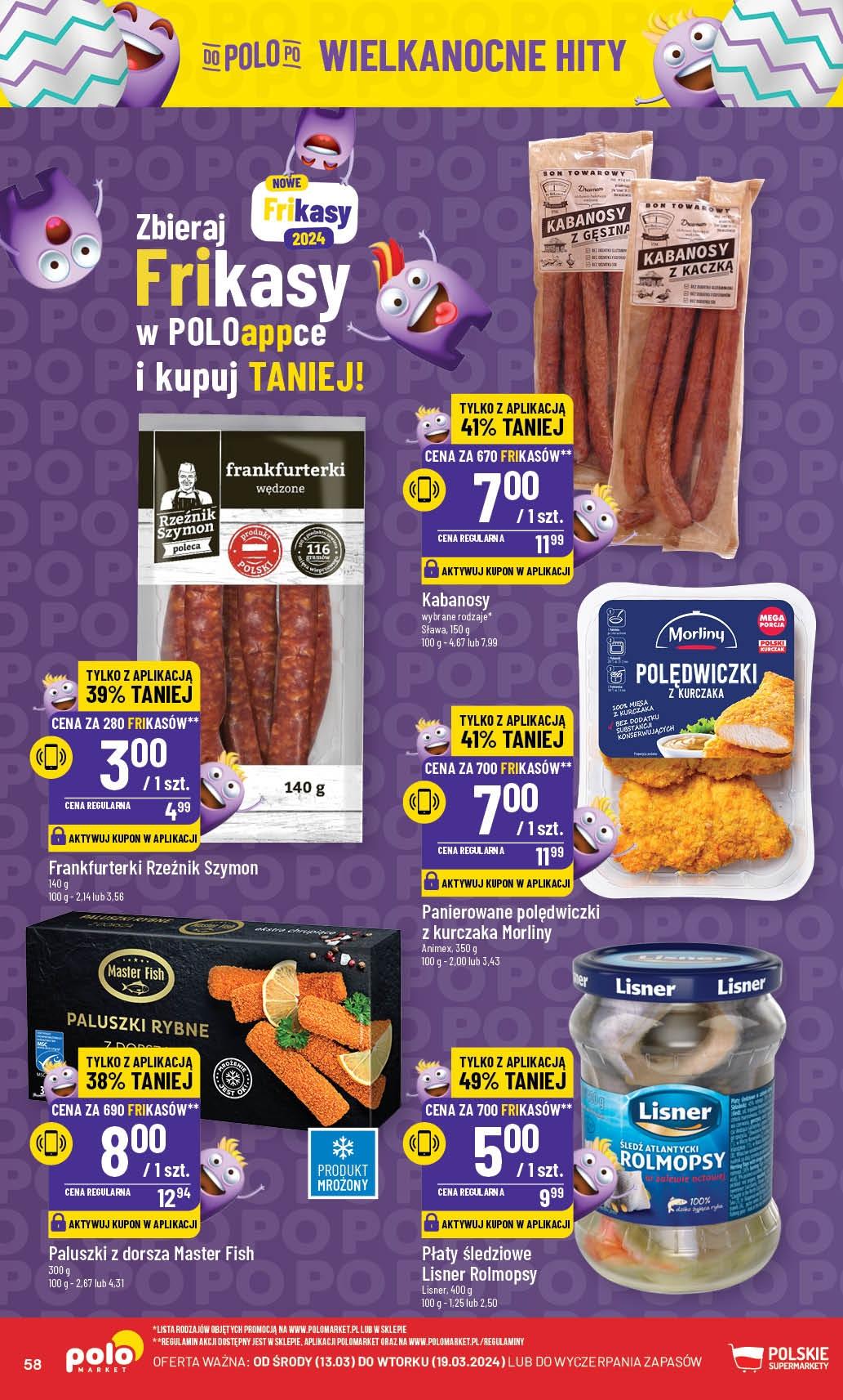 Gazetka promocyjna POLOmarket str. 58