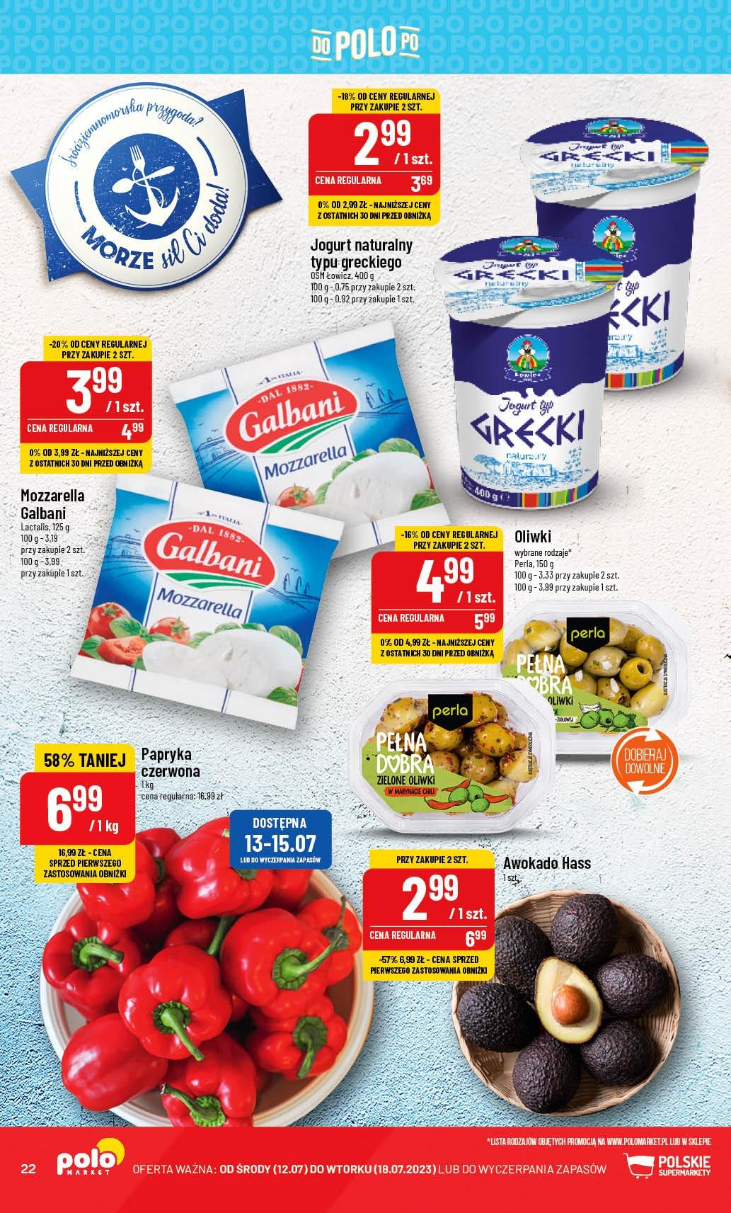 Gazetka promocyjna POLOmarket str. 22