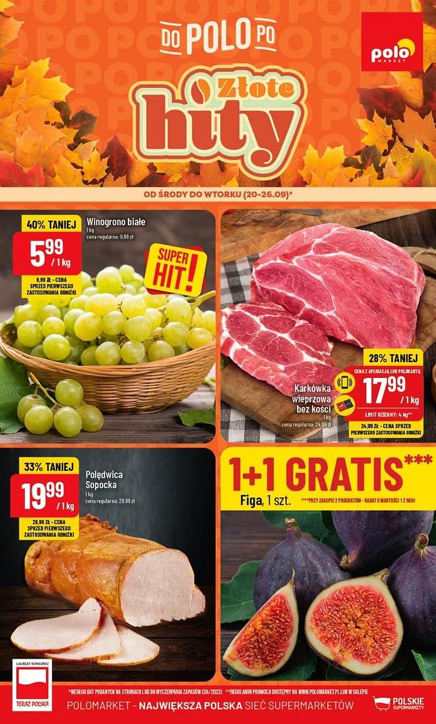 Gazetka promocyjna POLOmarket str. 1