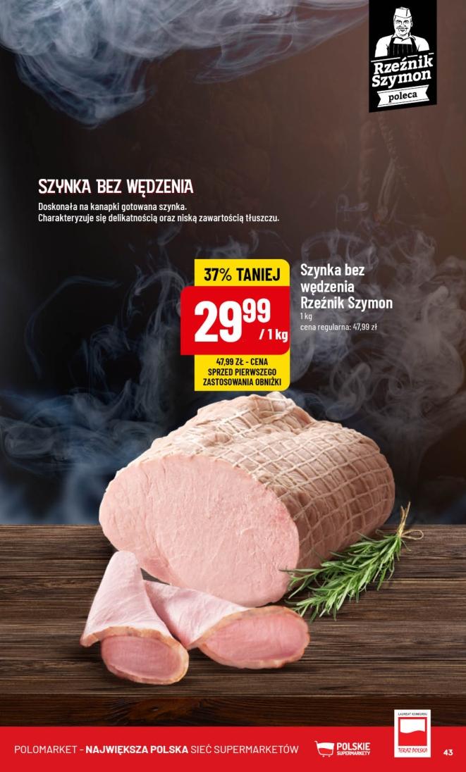 Gazetka promocyjna POLOmarket str. 43