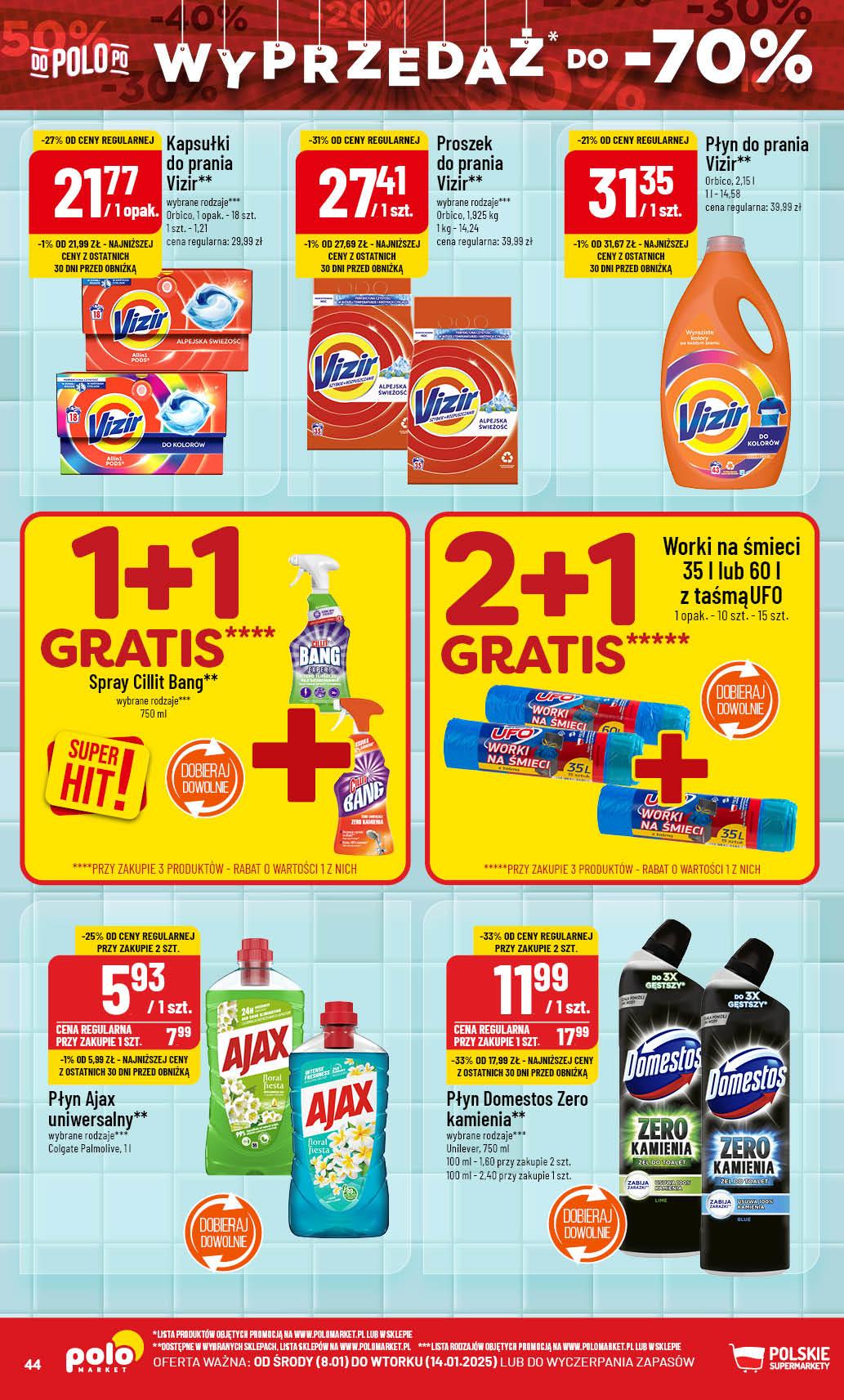 Gazetka promocyjna POLOmarket str. 44