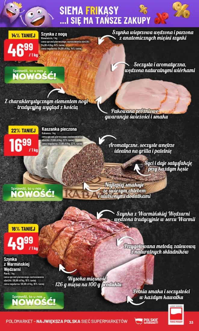 Gazetka promocyjna POLOmarket str. 33