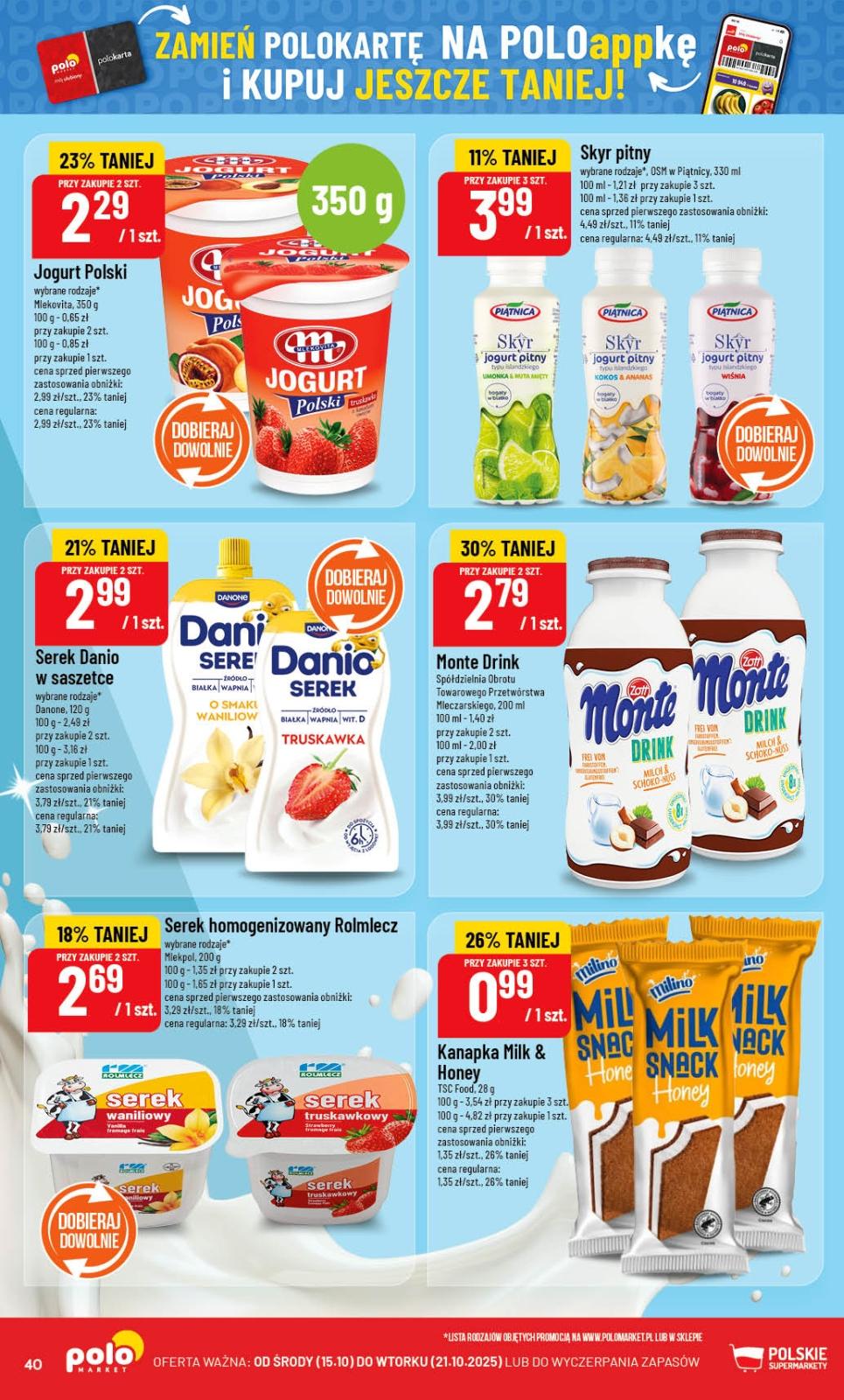 Gazetka promocyjna POLOmarket str. 40