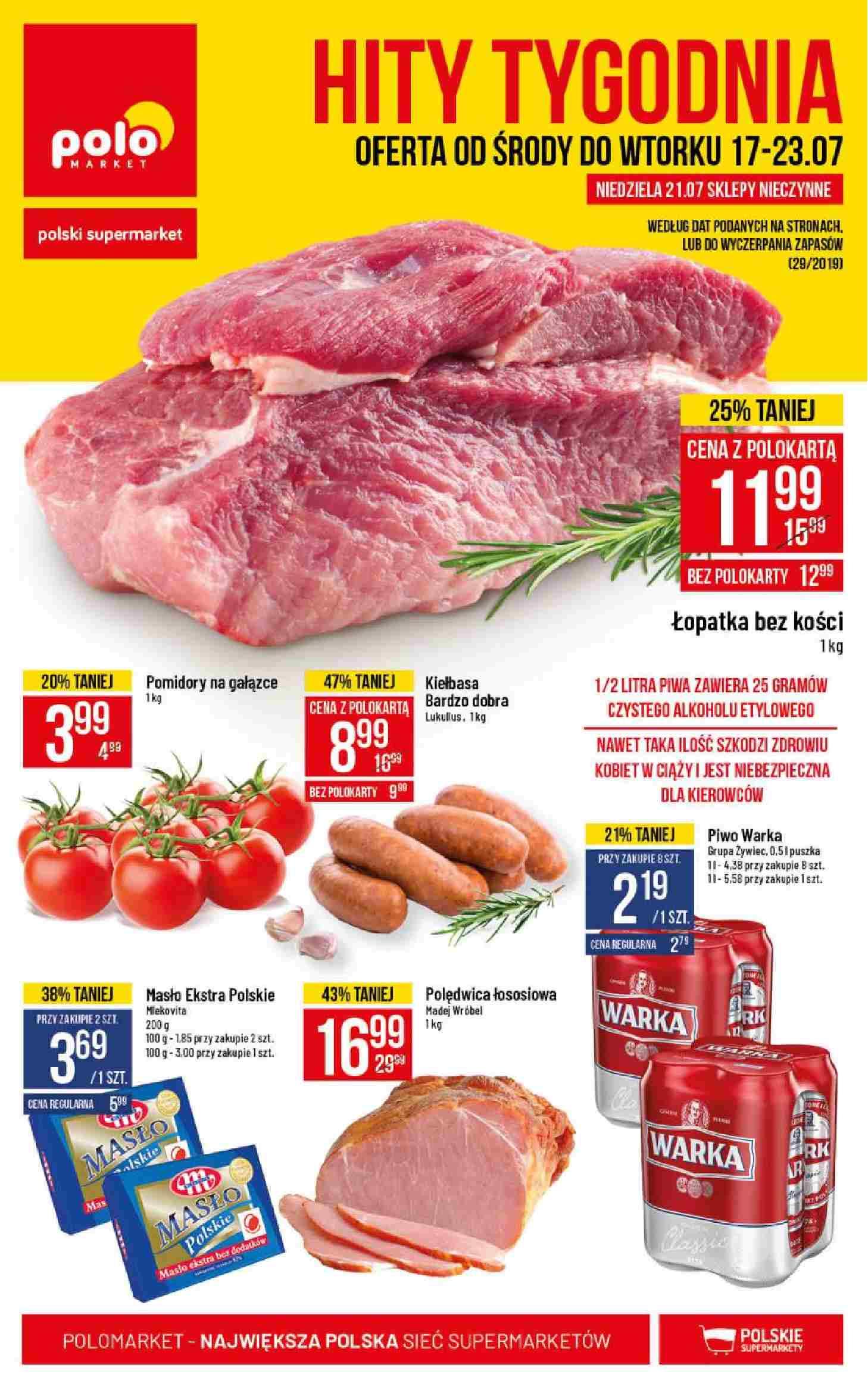 Gazetka promocyjna POLOmarket str. 1