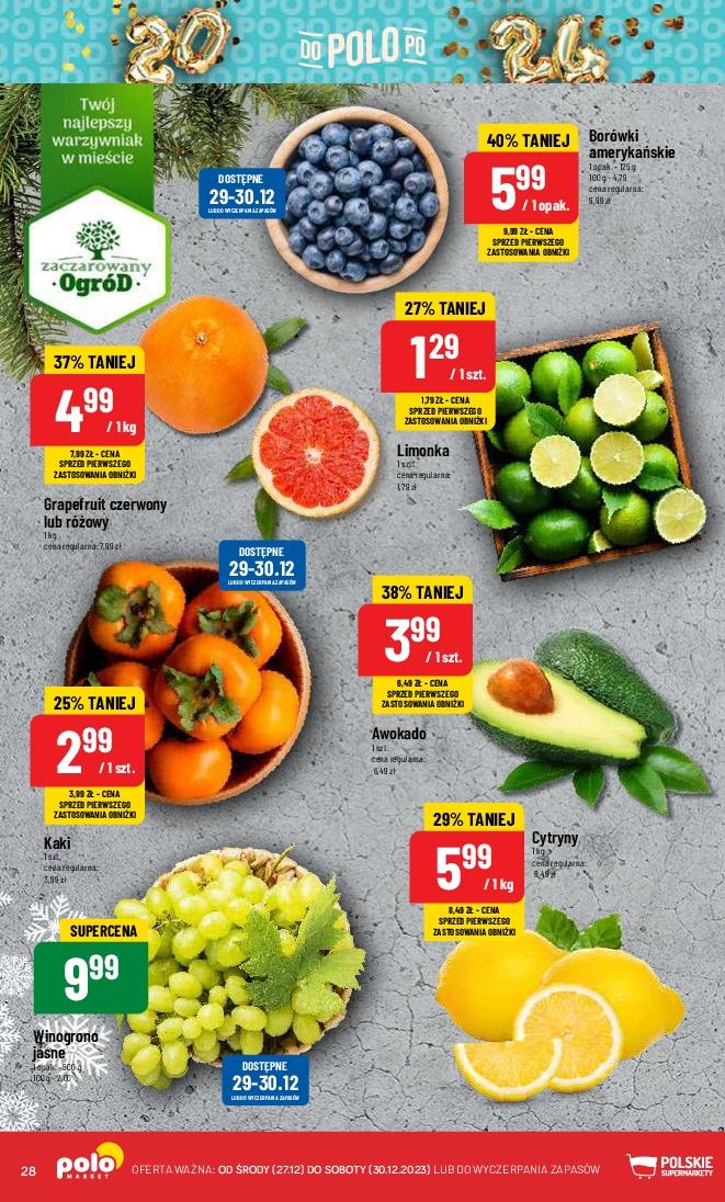 Gazetka promocyjna POLOmarket str. 28