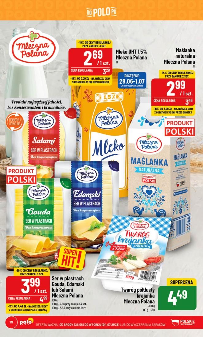 Gazetka promocyjna POLOmarket str. 18