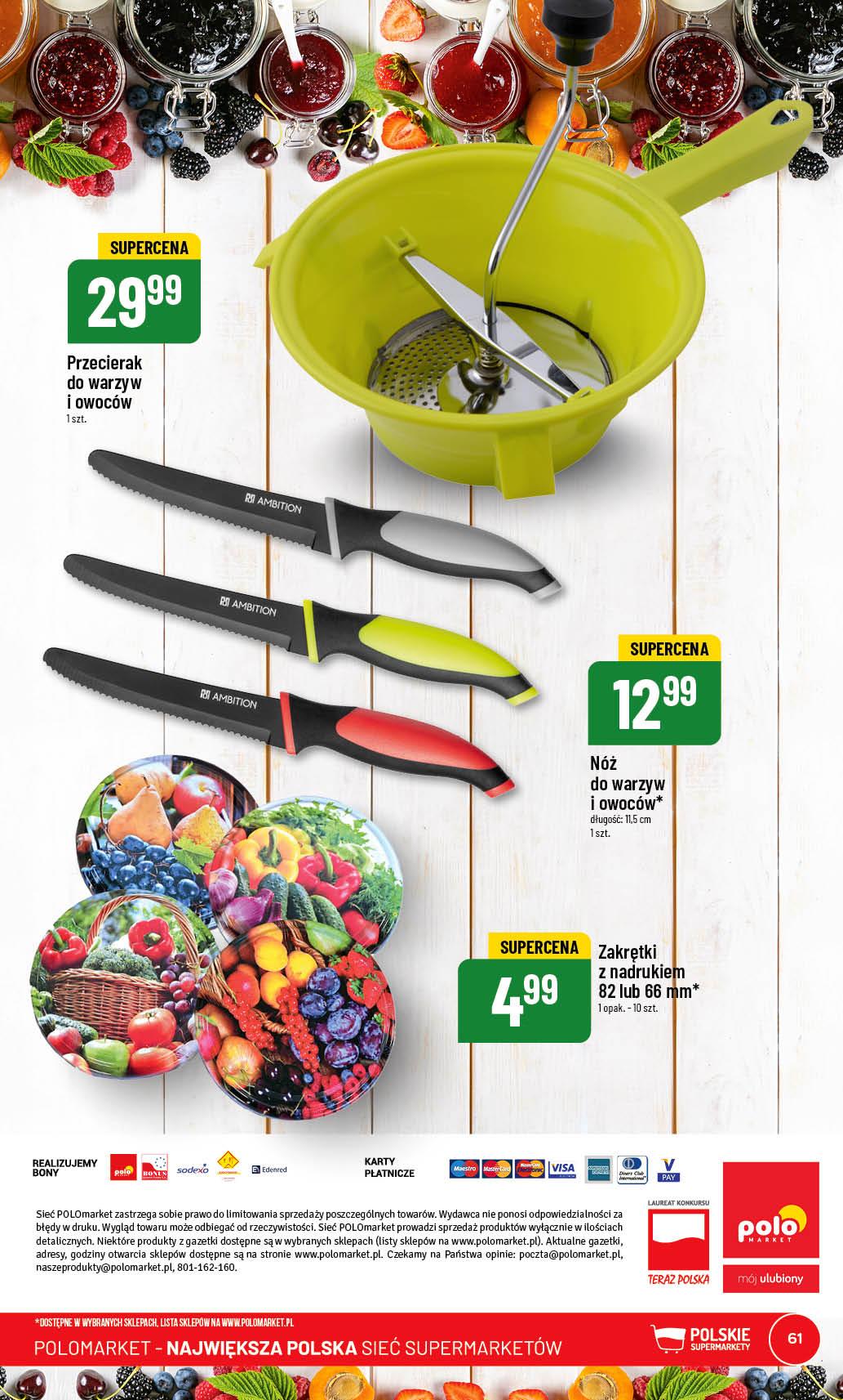 Gazetka promocyjna POLOmarket str. 61