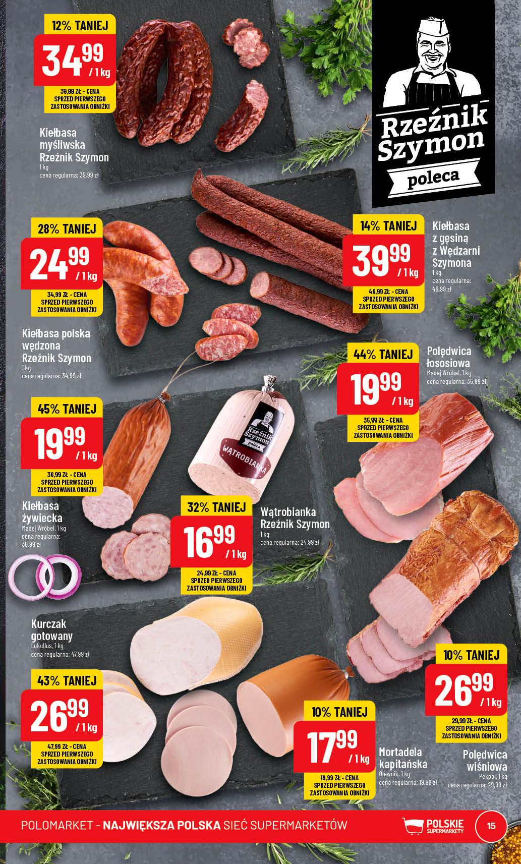 Gazetka promocyjna POLOmarket str. 15