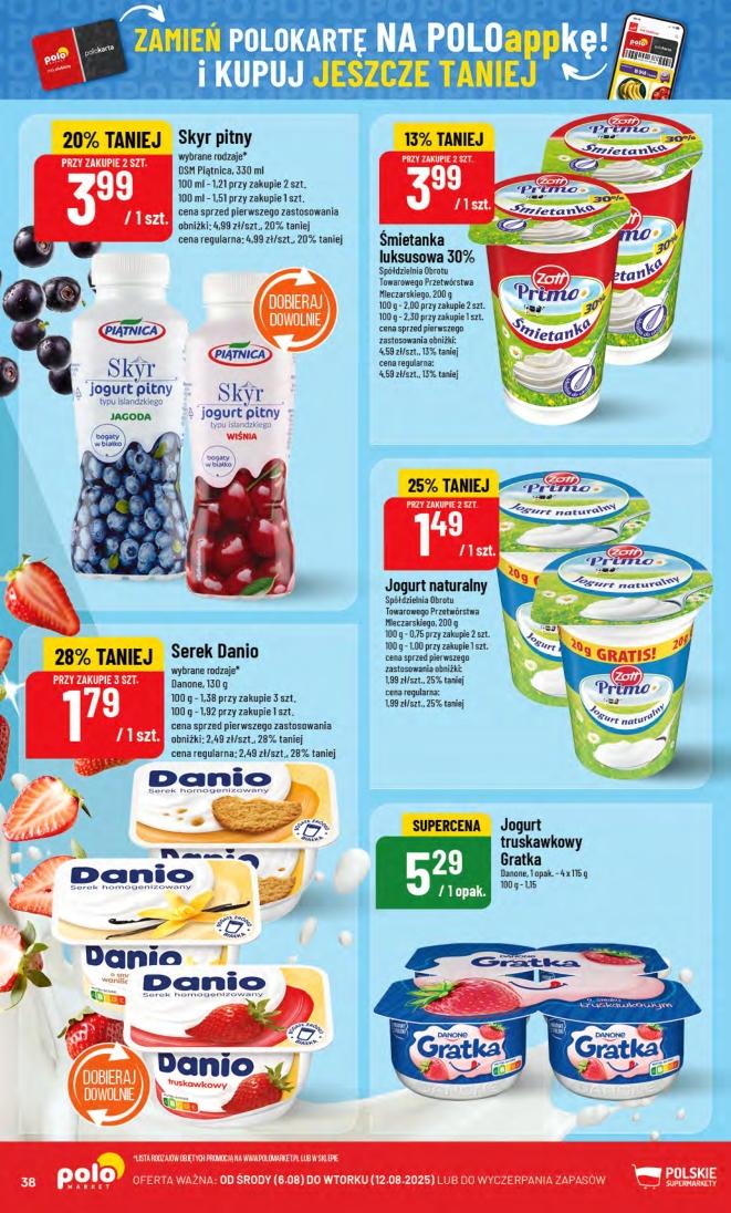 Gazetka promocyjna POLOmarket str. 38