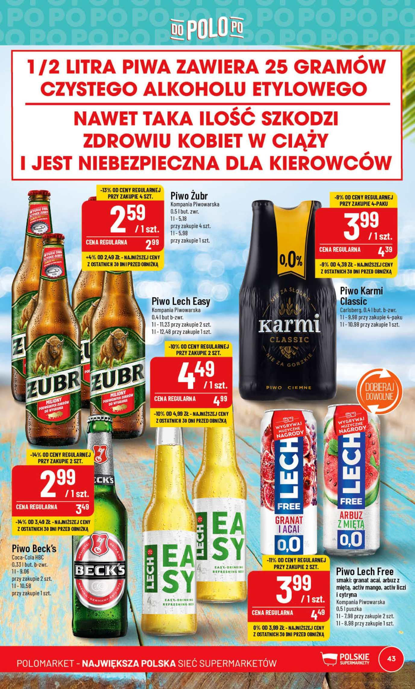 Gazetka promocyjna POLOmarket str. 43