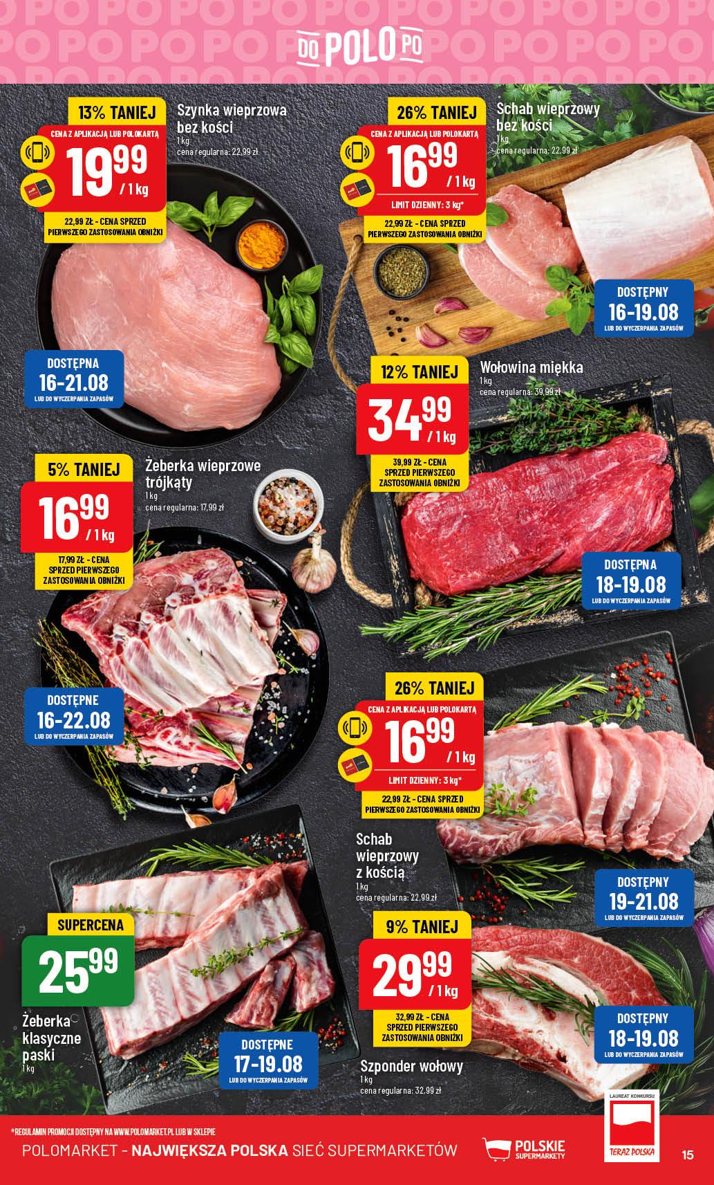 Gazetka promocyjna POLOmarket str. 15