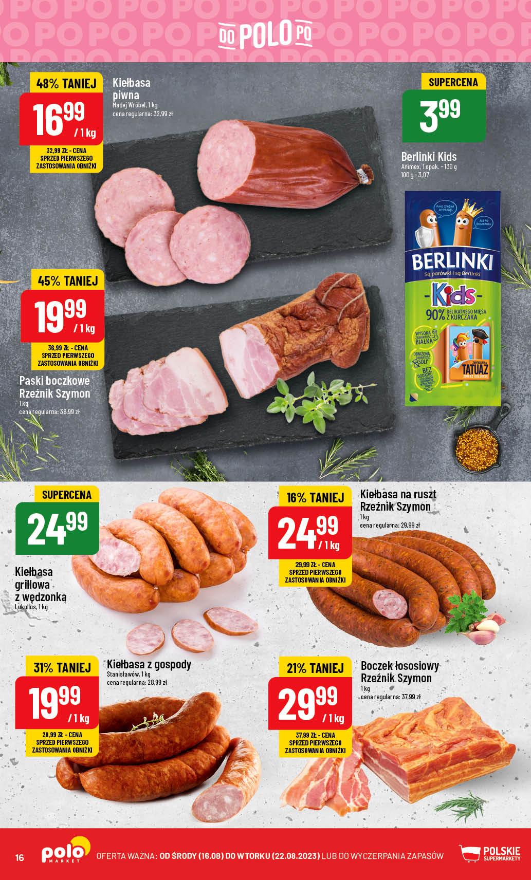 Gazetka promocyjna POLOmarket str. 16