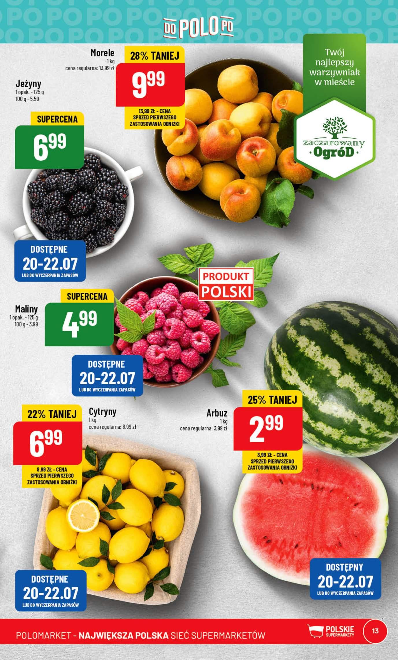 Gazetka promocyjna POLOmarket str. 13