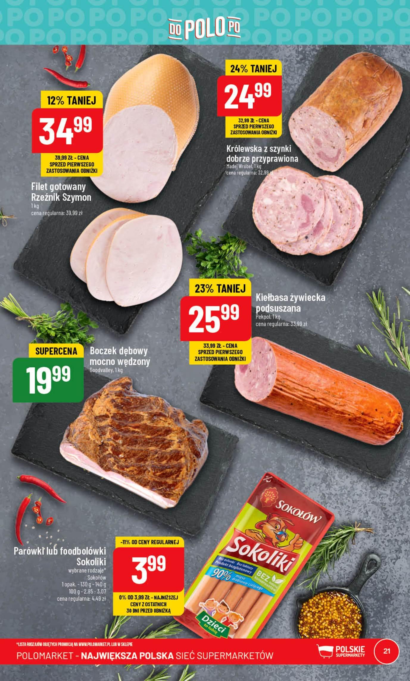 Gazetka promocyjna POLOmarket str. 21