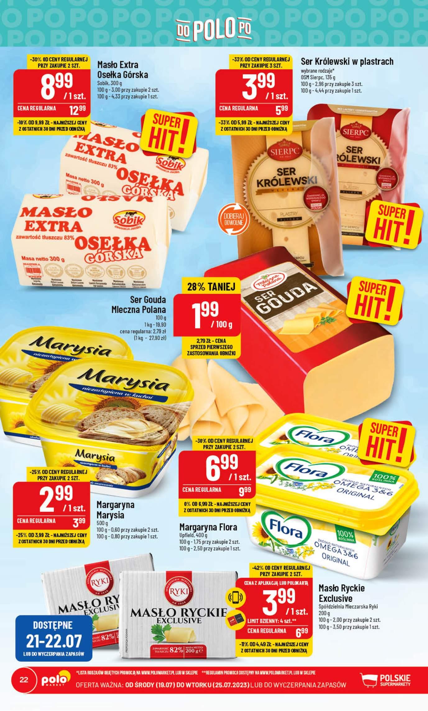 Gazetka promocyjna POLOmarket str. 22