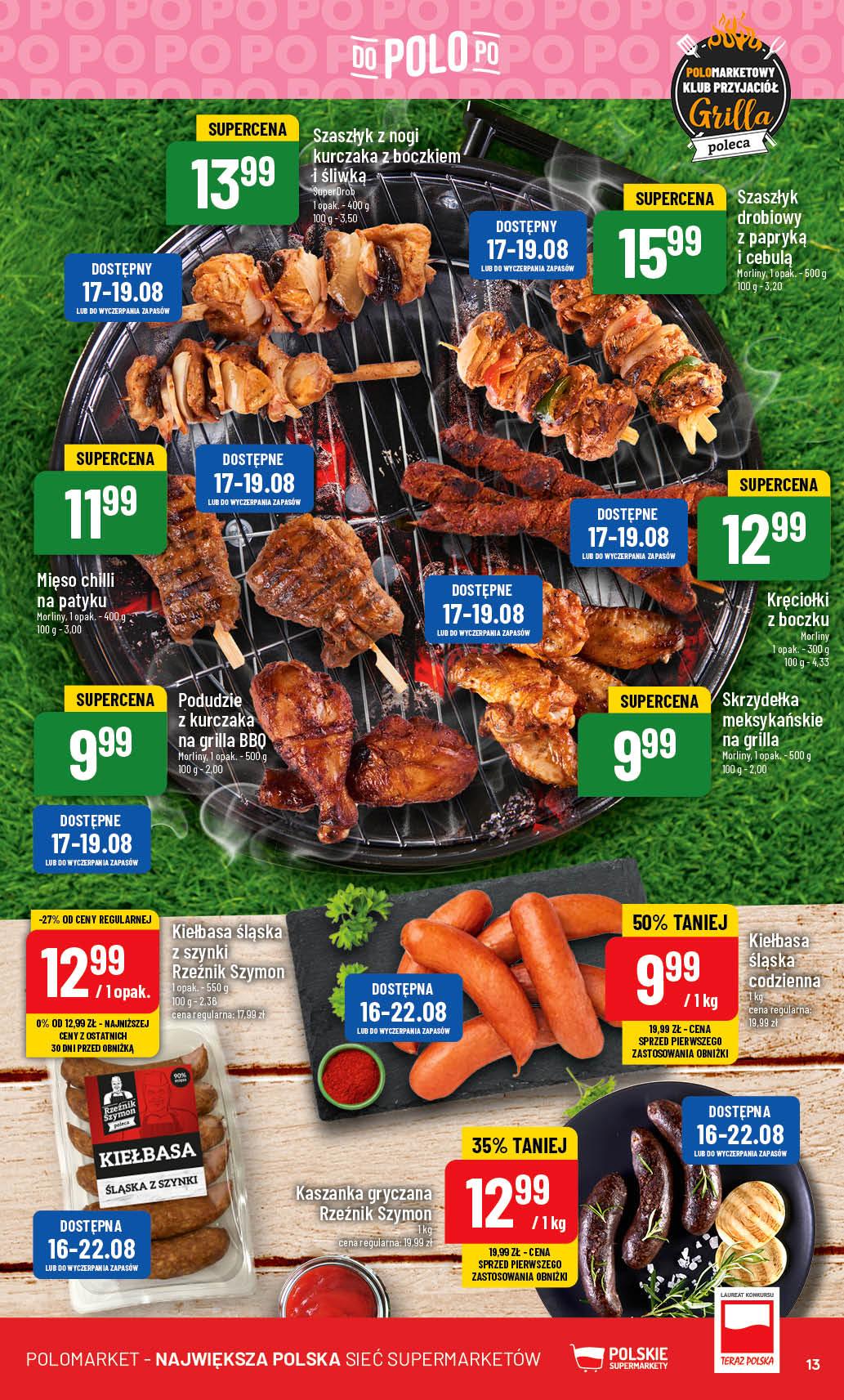 Gazetka promocyjna POLOmarket str. 13
