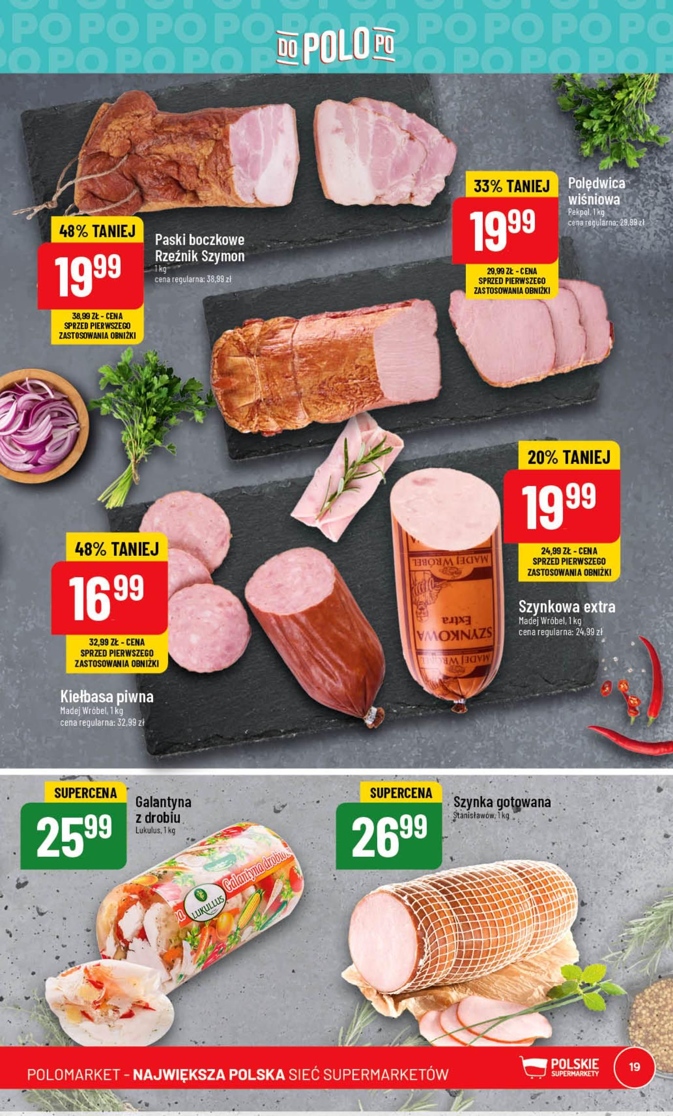 Gazetka promocyjna POLOmarket str. 19