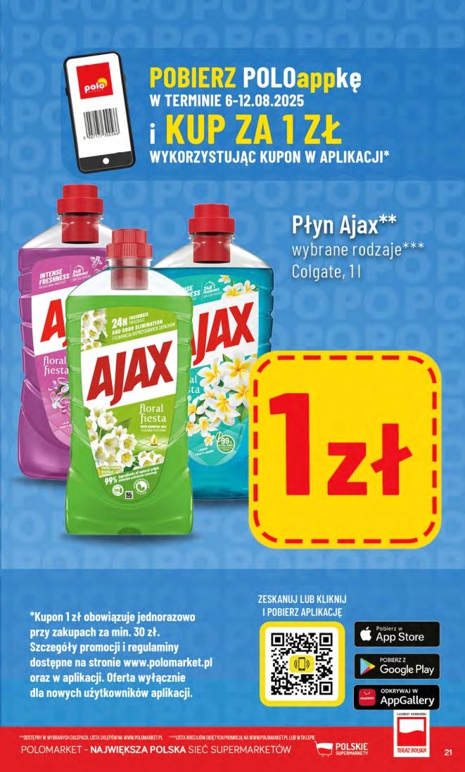 Gazetka promocyjna POLOmarket str. 21