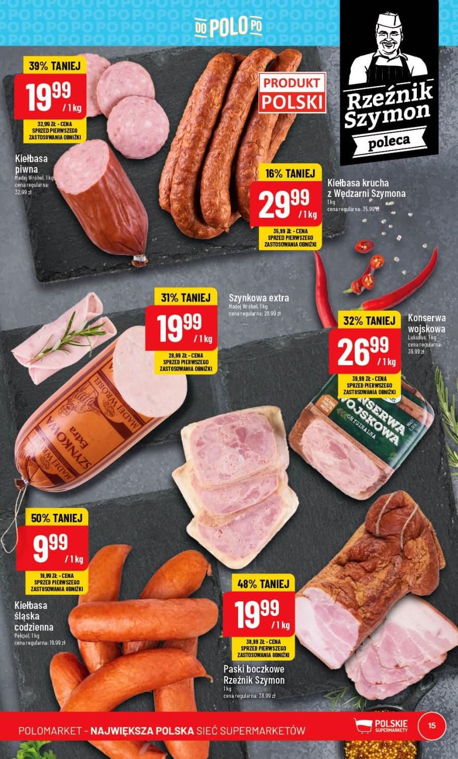 Gazetka promocyjna POLOmarket str. 15