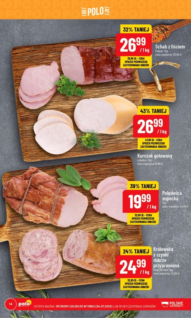 Gazetka promocyjna POLOmarket str. 14