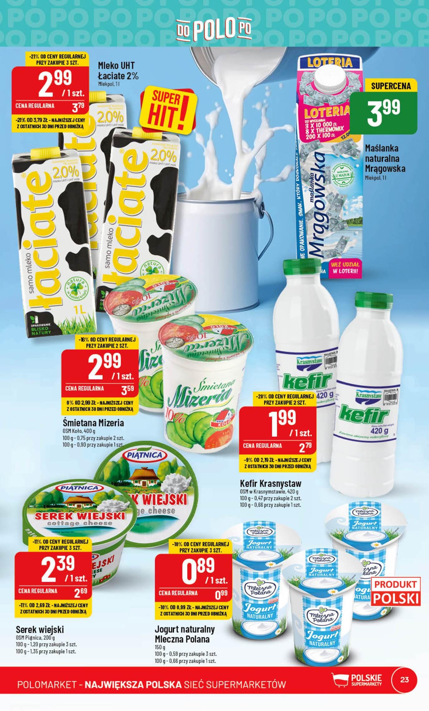 Gazetka promocyjna POLOmarket str. 23