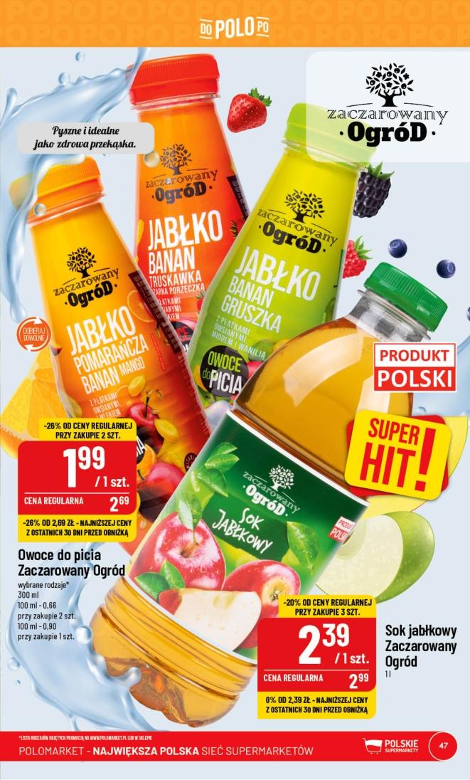 Gazetka promocyjna POLOmarket str. 47