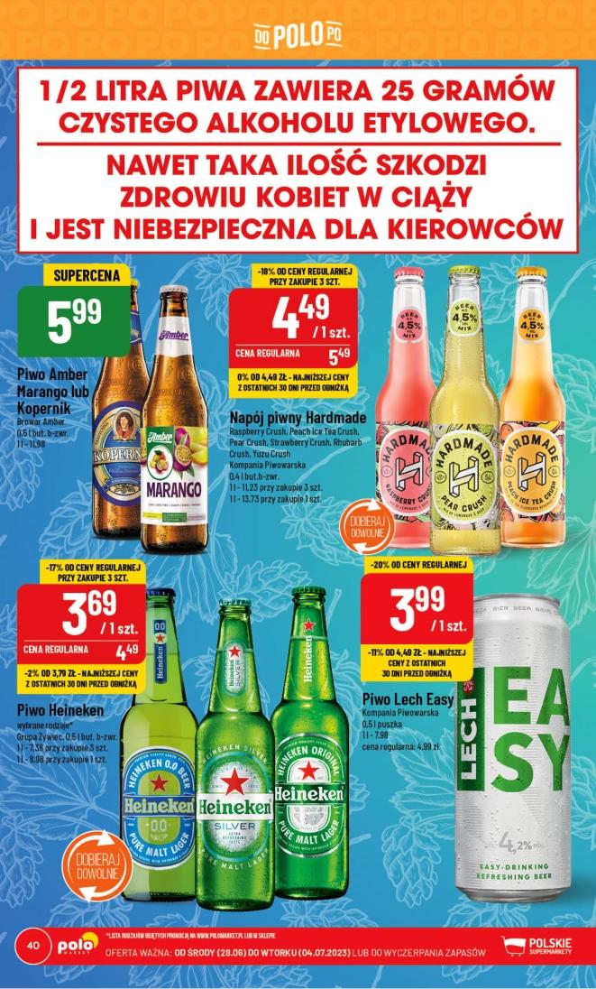 Gazetka promocyjna POLOmarket str. 40