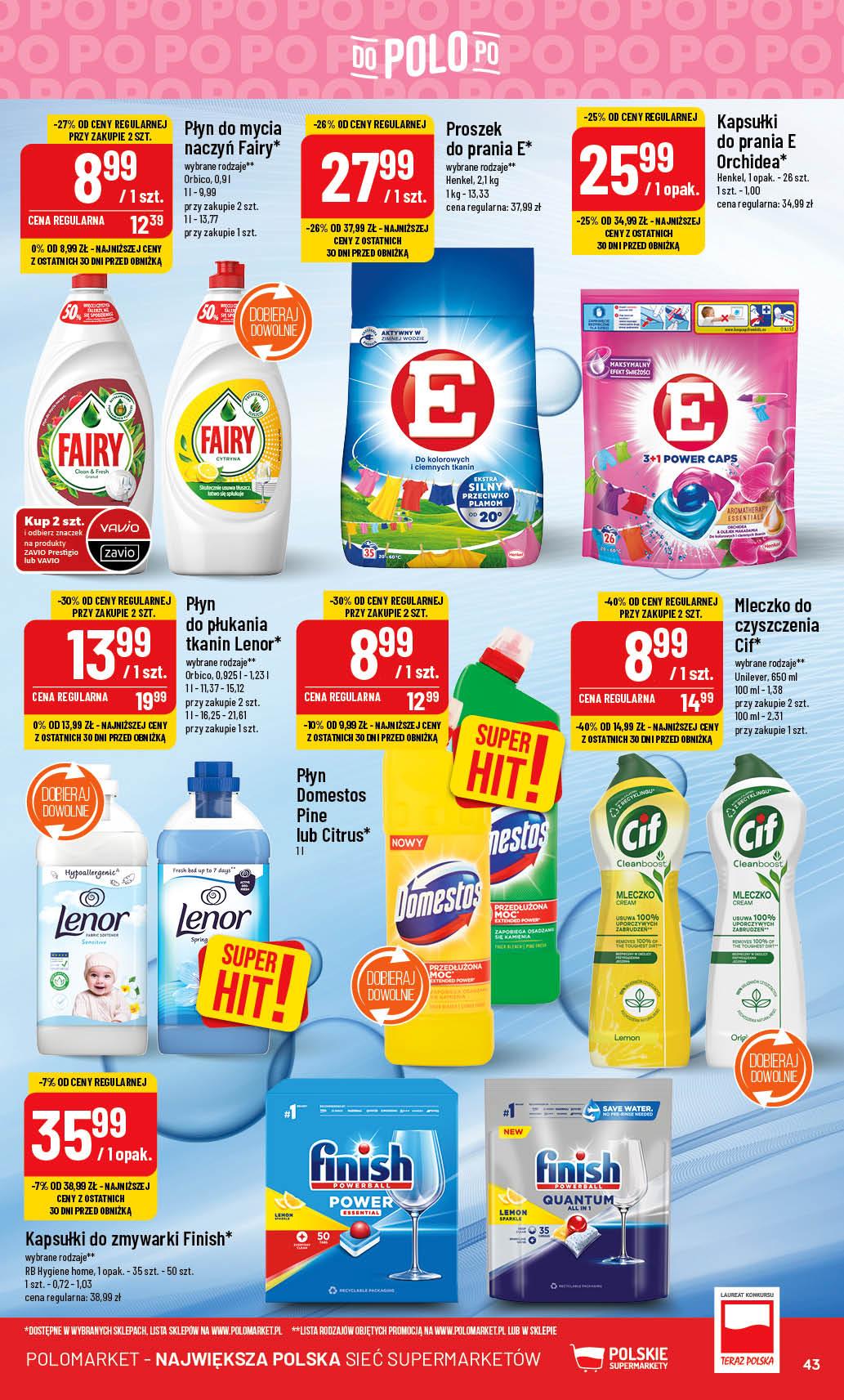 Gazetka promocyjna POLOmarket str. 43