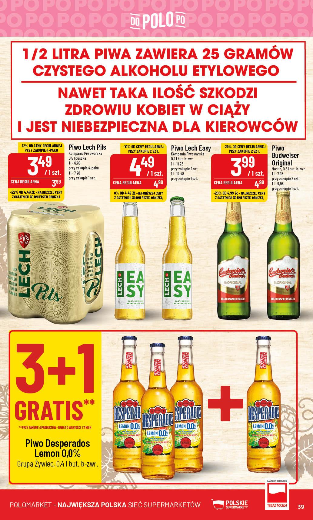 Gazetka promocyjna POLOmarket str. 39