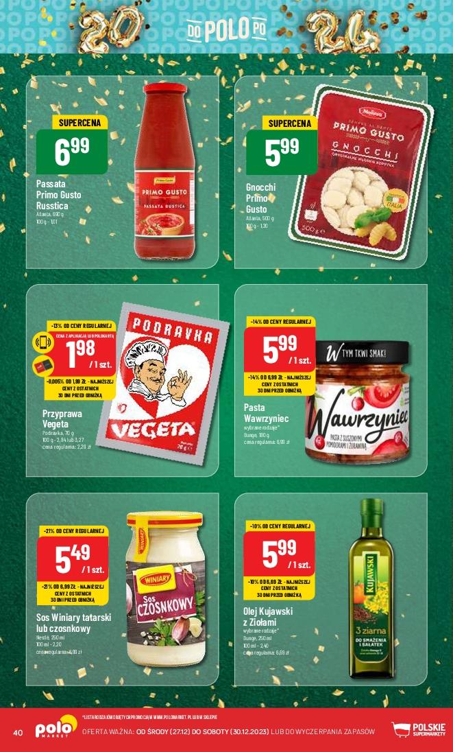 Gazetka promocyjna POLOmarket str. 40