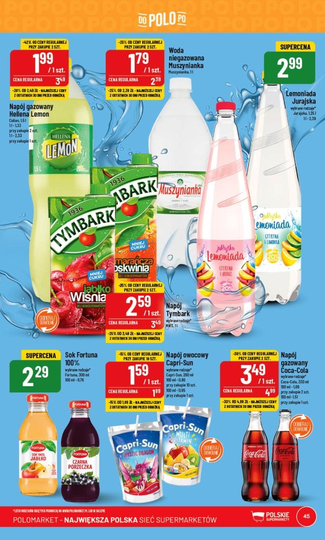 Gazetka promocyjna POLOmarket str. 45