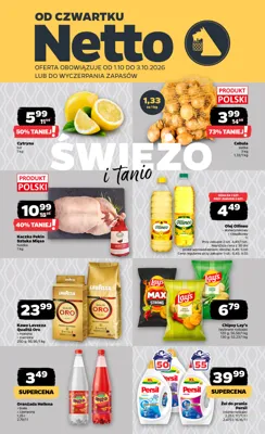 Netto gazetka - od 01/10/2026 do 03/10/2026