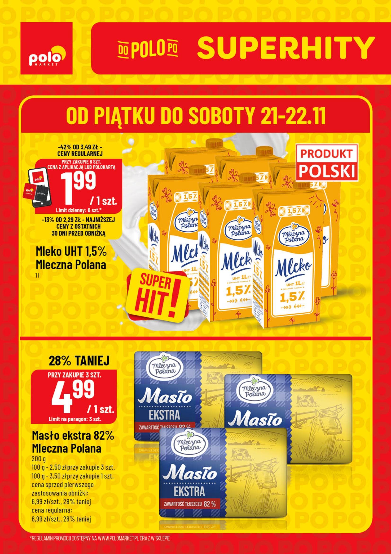 Gazetka promocyjna POLOmarket str. 1