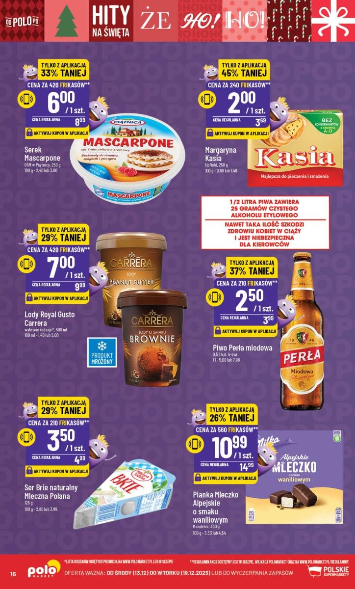 Gazetka promocyjna POLOmarket str. 16