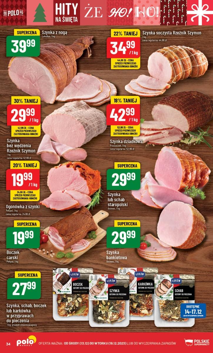 Gazetka promocyjna POLOmarket str. 34
