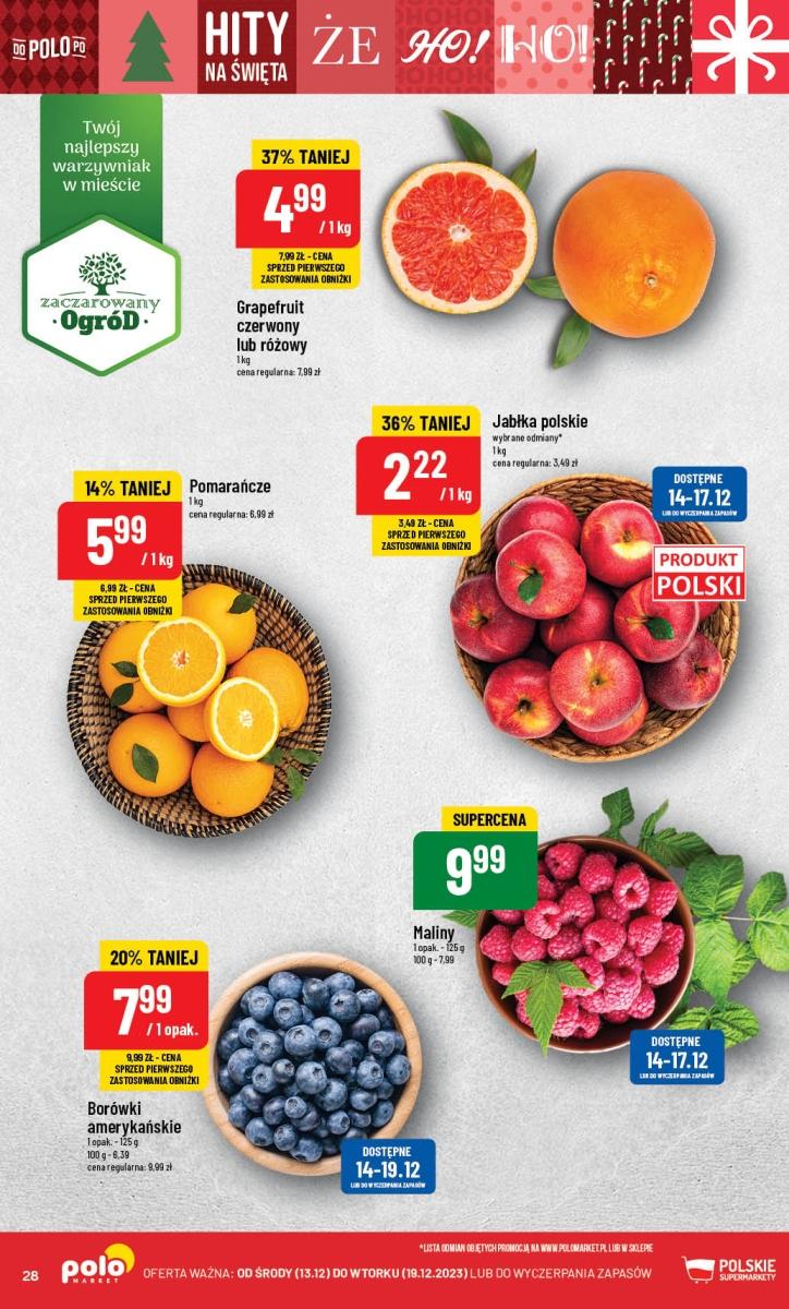 Gazetka promocyjna POLOmarket str. 28