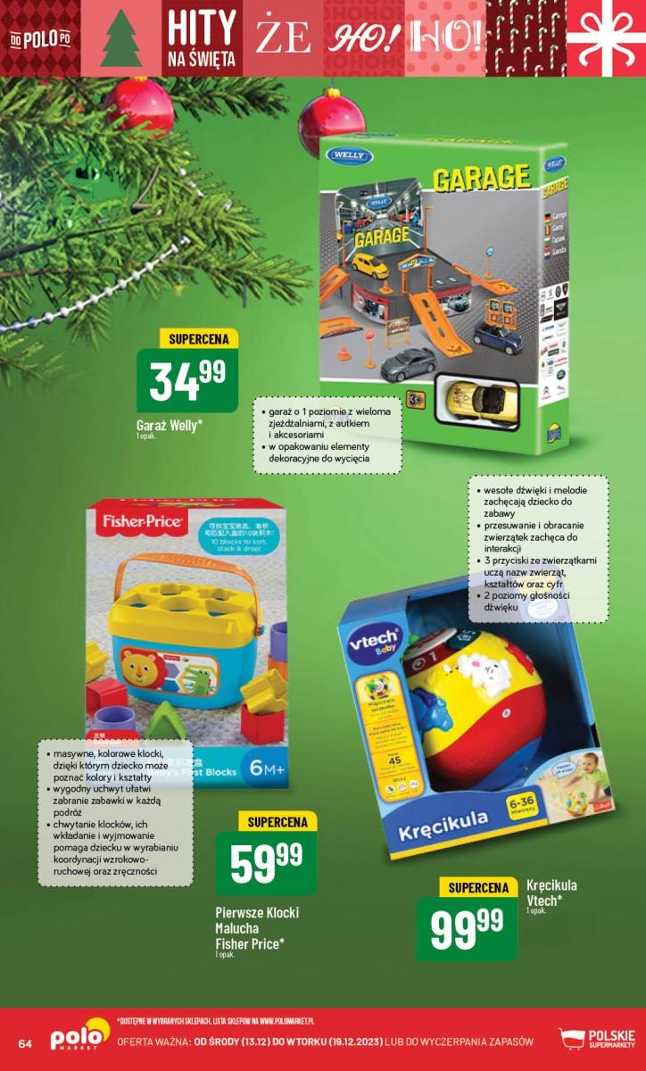 Gazetka promocyjna POLOmarket str. 64