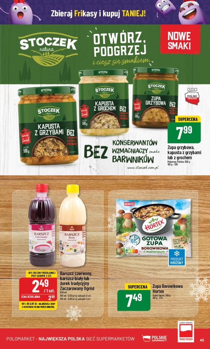 Gazetka promocyjna POLOmarket str. 45
