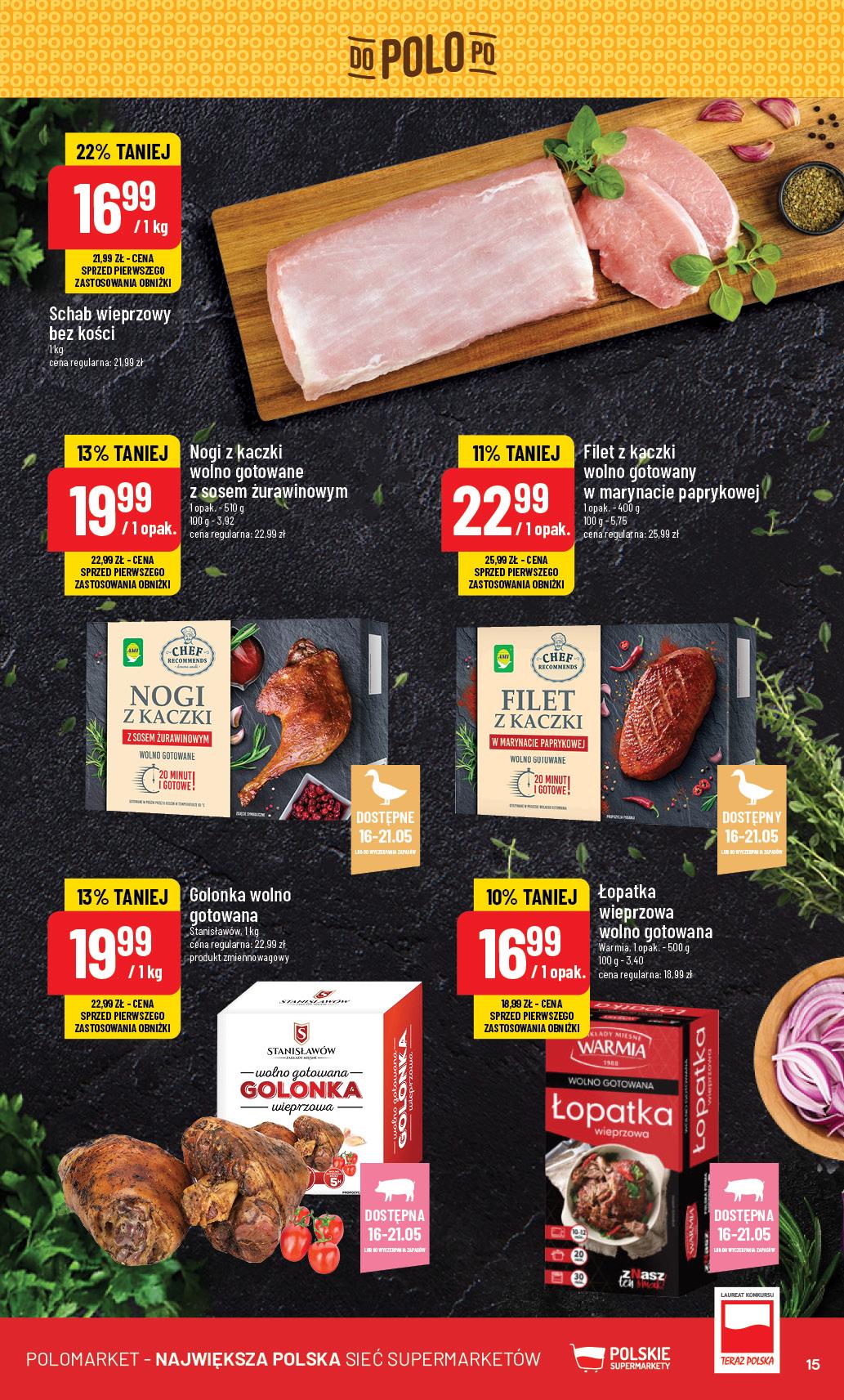 Gazetka promocyjna POLOmarket str. 15