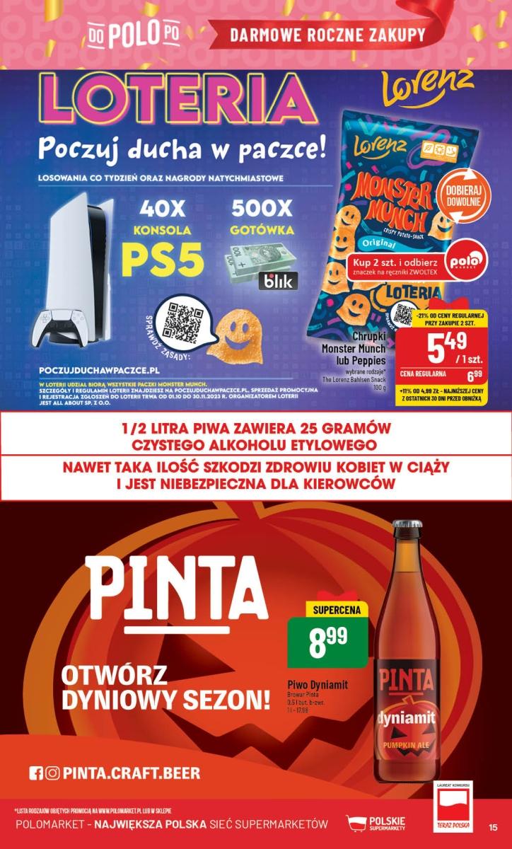 Gazetka promocyjna POLOmarket str. 15