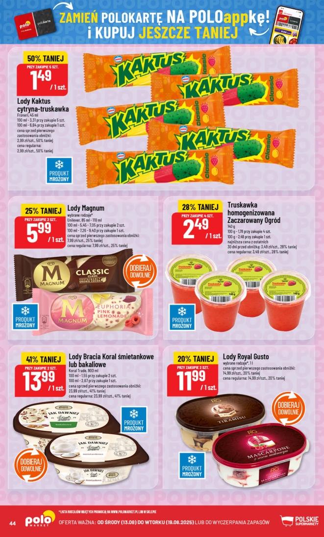 Gazetka promocyjna POLOmarket str. 44