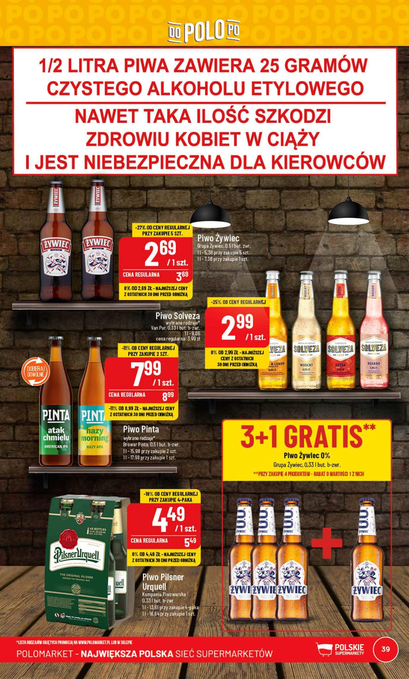 Gazetka promocyjna POLOmarket str. 39