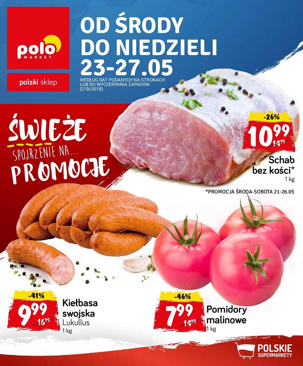 Gazetka promocyjna POLOmarket str. 1