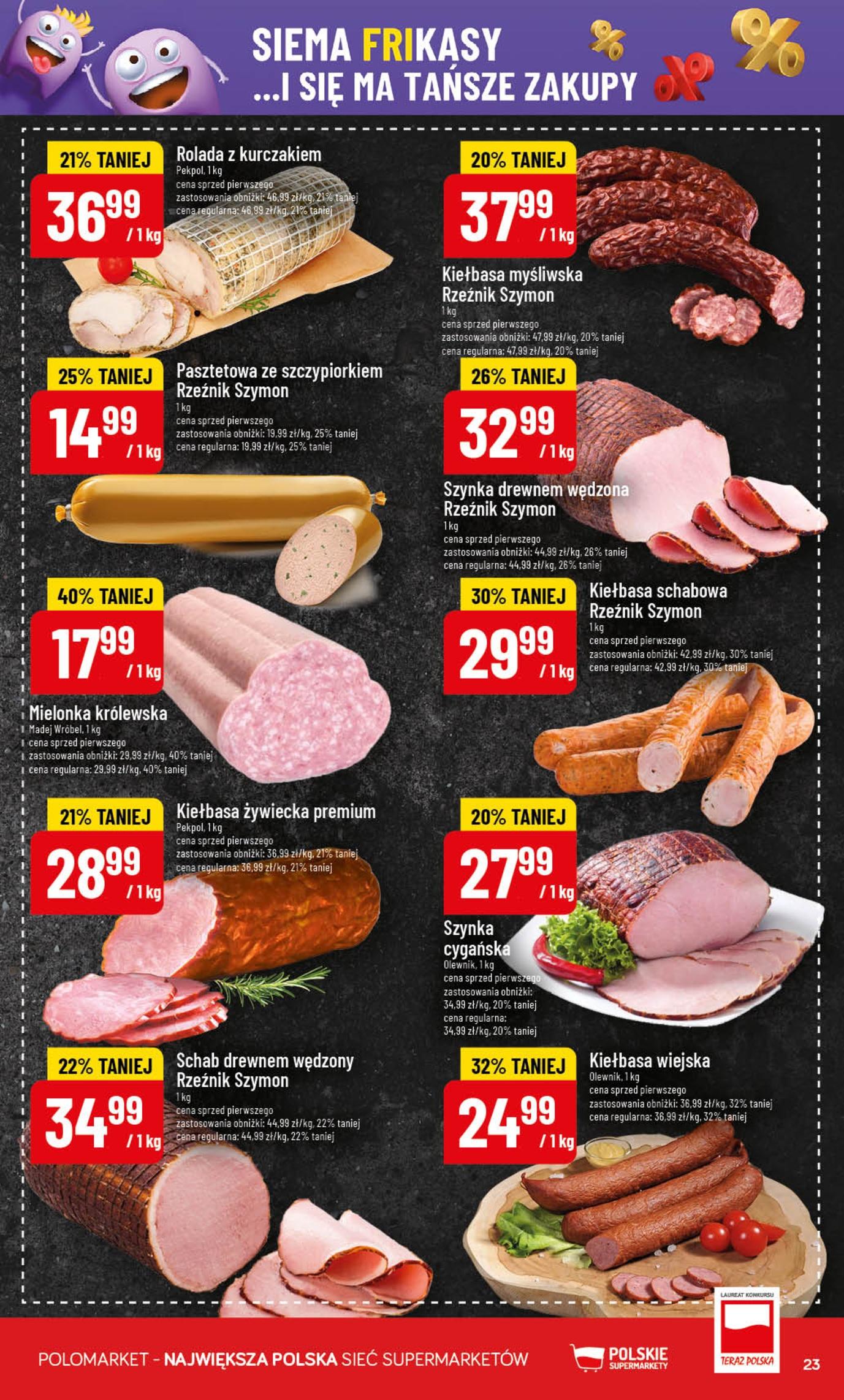 Gazetka promocyjna POLOmarket str. 23
